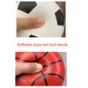 SPDTECH Soccer Basketball Football Small Sports Bouncy Balls with Hand Pump for Kids and Toddlers - (Pack of 3) 6-Inch Diameter Rubber Sport Ball Set for Fun Outdoors and Backyard Play