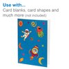 Baker Ross Solar System Sticker Rolls - Pack of 620, Kids Stickers, Ideal for Children's Arts and Crafts Projects, Great for Card Making and Scrapbooking (FE677)