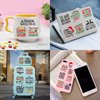 100PCS Christmas Inspirational Cute Temporary Tattoos Christmas Bless Saying, Christmas Words Inspired Holiday Letter Greeting Themed Stickers for Adults Kids Xmas Decoration Birthday Party