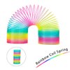 Magic Giant Rainbow Coil Toy - Jumbo Classic Multicolor Coil Spring Toy for Boys and Girls Birthday Christmas Party(4.2 x 4.2 inch)