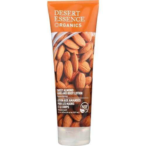 Desert Essence - Desert Essence Organics Hand And Body Lotion Almond - 8 Fl Oz - Pack Of 1