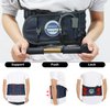GINEKOO Decompression Back Belt Spinal Air Traction Belt for Lumbar Support and Lower Back Pain, Back Support & Lumbar Traction Belt, Navy Blue(29-49 inch Waists)