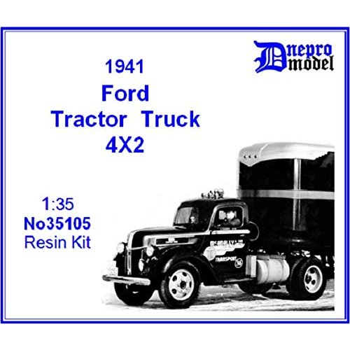 Dnepro Model - 1941 Ford Tractor Truck 4x2 DM35105, 1/35 Scale Model kit