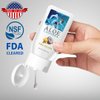 Aloe Cadabra Flavored Personal Lubricant and Vaginal Moisturizer, Organic Edible Aloe Lube for Men, Women and Couples, Non-Staining, pH Balanced, Toy Compatible (Pina Colada, 2.5 Ounces, 4 Pack)