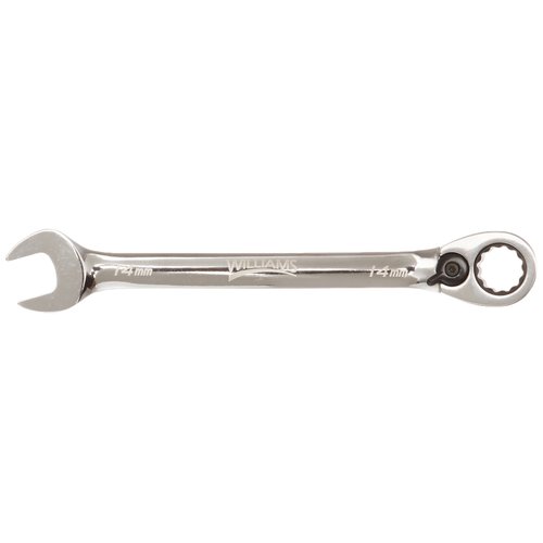 Williams JHW1214MRC 14mm Reversible Ratcheting Combination Wrench Metric, 12 Point