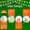 Partywind 966 Styles St Patrick's Day Nail Stickers, Self-Adhesive Saint Patrick's Day Nail Art Stickers Decals Wraps for Kids Women Girls, Irish Shamrock Accessories Decorations (15 Sheets)
