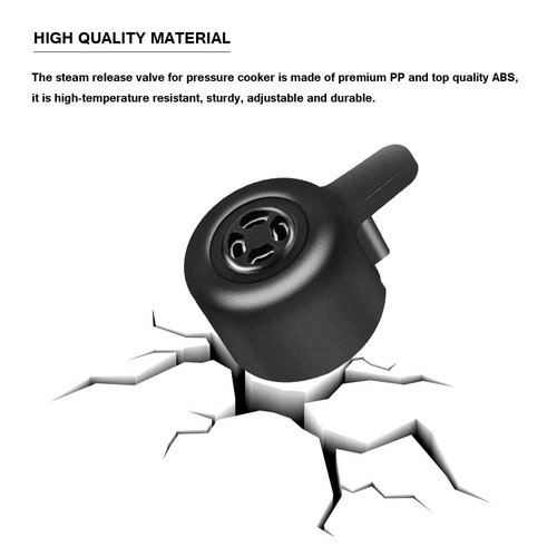 Steam Release Valve Handle for Ninja Foodi OP401/OP301 6.5, 8 Quart, Ninja Foodi Pressure Cooker Replacement Valve Part Accessories (For Ninja Foodi)