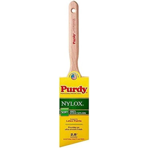 2-1/2" Purdy 144152225 Nylox Glide Angled Sash Paint Brush, Tynex Nylon