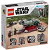 LEGO Star Wars Boba Fett’s Starship 75312 Building Kit; Awesome Building Toy for Kids, Featuring Boba Fett and The Mandalorian Minifigures with Weapons, Plus a Carbonite Brick (593 Pieces)