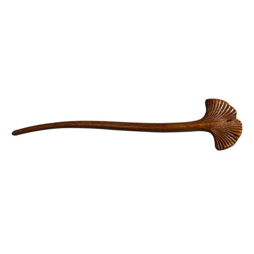 JULIYOOYOO Traditional Chinese Hair Sticks, Retro Wooden Hair Pins, Used for Long Hair Accessories Buns, Hanfu Dressing Accessories（Ginkgo Biloba）