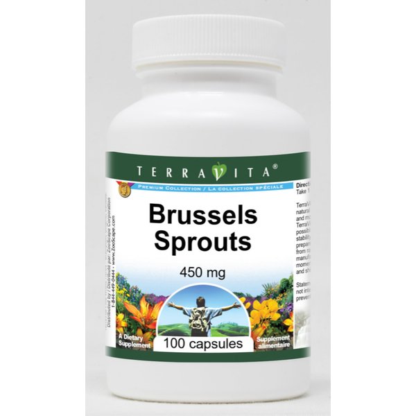 Brussels Sprouts - 450 mg (100 Capsules, ZIN: 519408)