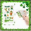 St Patricks Day Temporary Tattoos,100+Pcs Shamrock Face Body Tattoo For Kids Adult Saint Patrick’s Day Boys Girls Makeup Decorative Stickers Irish Party Leprechauns Favor For Birthday Supplies Gifts