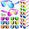 Joycover Kids Sunglasses Bulk, 24 Pack Kids Sunglasses Party Favor, Translucent Sunglasses for Kids with UV400 Protection, Graduation Party Supplies, Beach, Pool Party Favors, Party Favor for Kids 4-8