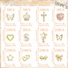 YAEISM 180PCS Gold Nail Charms Cross Crystal Star Nail Charms 3D Gold Butterfly Charms Sparkly Crown Nail Charms Shiny Dollar Sign Nail Charm Bling Cross Bowknot Starlight for Nail Art and DIY