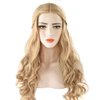 Acecharming Long Platinum Blonde Wigs Braid Women, Girl's Charming Synthetic Party Costume Cosplay Wig With Wig Cap