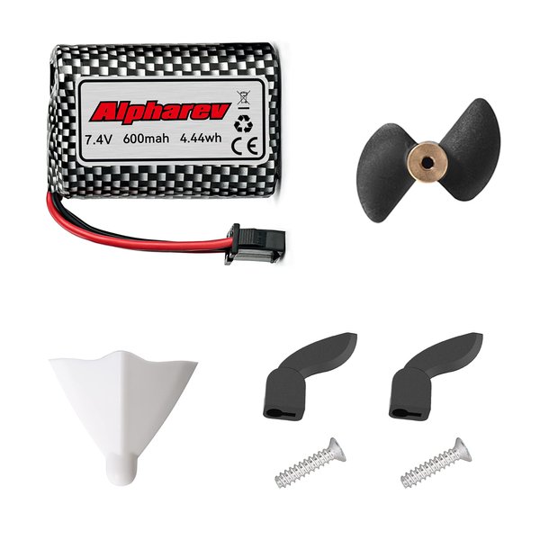 ALPHAREV-Battery for R108/R308MINI Remote Control Boat