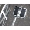 i5 Chrome Rear Brake Pedal Shifter Cover Compatible with Honda Kawasaki Suzuki & Yamaha Cruisers.