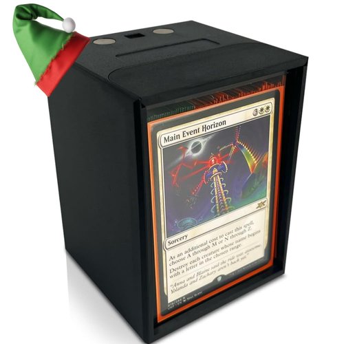 ALMILLA 100+ MTG Deck Box - Durable, Modular Commander Deck Box with Magnetic Closure, Fits 100 Double-Sleeved Cards