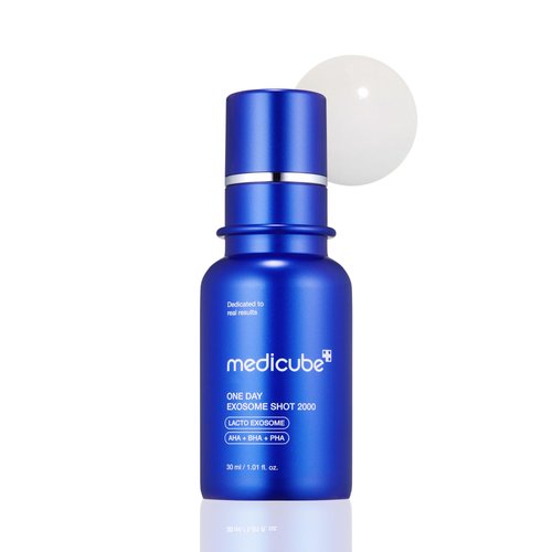 Medicube Zero Exosome Shot 2,000 PPM Spicule Facial Serum | Liquid Skin Booster Serum | Exosome, ...