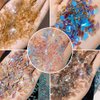 100Pcs Aurora Nail Art Rhinestones Multi Shapes 3D Glass AB Crystal For Nail Art Craft Decoration, Mix 10 Style Flat Back Crystals Charm Gem Stone