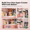 Wowood Super Creator-Mini Blocks Model Building Set for Adults, Miniature Plastic House Kit Super Store-Building Blocks Toys for Teens 8-12, DIY Crafts/Hobbies for Teens&Adult (Double Joy Bubble Tea)