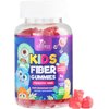 Kids Fiber Gummy Bears Supplement - Daily Prebiotic Fiber for Kids, Supports Regularity, Digestive Health & Immune Support, Nature's Plant Based Chicory Root Vitamins, Vegan, Berry Flavor, 60 Gummies