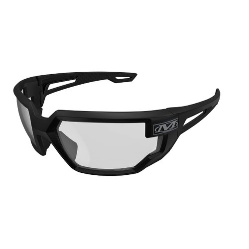 Mechanix Wear: Vision Type-X Safety Glasses with Advanced Anti Fog, Scratch Resistant, Black Frame, Protective Eyewear, Lightweight, Ventilated Temples, For Indoor & Outdoor Use (Clear Lens)