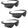 Kleenguard V30 22475 Nemesis Safety Glasses 3020121 (3 Pair) (Black Frame with Smoke Anti-Fog Lens)
