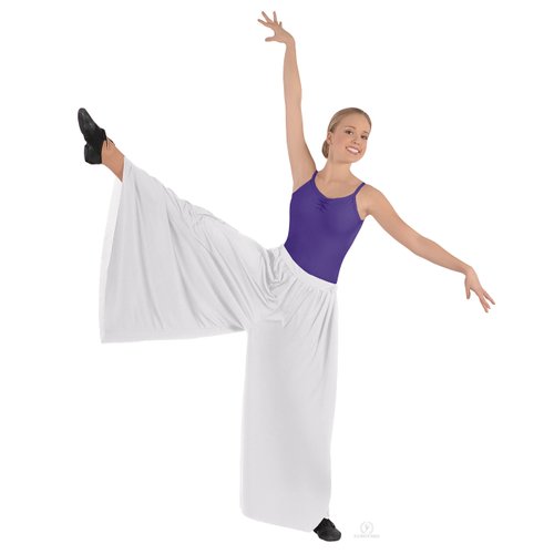 Eurotard 13696 Adult Palazzo Pants (Purple, Small/Medium)