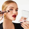 yueton 4PCS Empty Lipstick Palette Clear Acrylic Lipstick Box DIY Eyeshadow Powder Palette Empty Cosmetic Container
