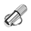 Dophee 1Pc Silver Pocket Stainless Steel Cigar Punch Cutter Key Chain Keyring
