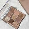 Okerker Nude Gold Eyeshadow Palette, Matte Shimmer Glitter Eye Shadow Makeup Palettes, Naked Neutral Brown Eyeshadow Makeup Pallet, Highly Pigmented Long Lasting Waterproof Blendable