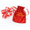 Midlee Santa's Gift Bag Dog Toy - 2.5"