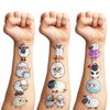 100PCS Sheep Lamb Temporary Tattoos Stickers Theme Eid Mubarak Birthday Party Decorations Favors Supplies Cute Farm Barnyard Animal Tattoo Gifts For Kids Boys Girls School Rewards Prizes Carnival