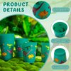 Tessco 24 Pcs Dinosaur Party Plastic Cups 16 oz Dinosaur Plastic Tumbler Cups Dinosaur Birthday Party Supplies Dinosaur Party Favors for Kids Dinosaur Birthday Halloween Party Decoration