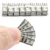 500PCS Miniature Scene Model 100 Dollar Bills for Dollhouse 1:12 Dollar Bills for Dollhouse Accessories