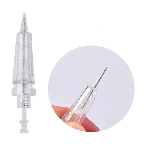 50pcs/Pack Permanent Makeup Needles Cartridge for Eyebrow Eyliner Tattoo Machine 1P 3P 5P 5F 7F for Ombre Powder Eyebrow Shading Microblading Makeup (50pcs 5P)