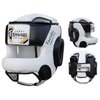 Farabi Sports Head Guard U Shape Boxing Headgear Kickboxing Martial Arts Training Boxing Helmet (L/XL, Black/White)