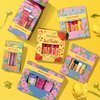 Burt's Bees Bee Mine Lip Balm Gift Set, Strawberry, Dragonfruit Lemon, Pomegranate and Watermelon, 4 Personalized Lip Balms, Pack May Vary