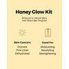 COSRX Honey Glow Kit, Korean Skin Care Set with Propolis Facial Toner, Serum, & Cream, Mini Travel Essentials, Deep Moisture, Hydration, Nourishment, Travel Size Gift Set, Korean Skin Care