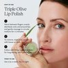 Triple Olive Lip Polish - 8ml | Organic Exfoliating Lip Treatment with Olive Oil & Splendore Anchusa Complex