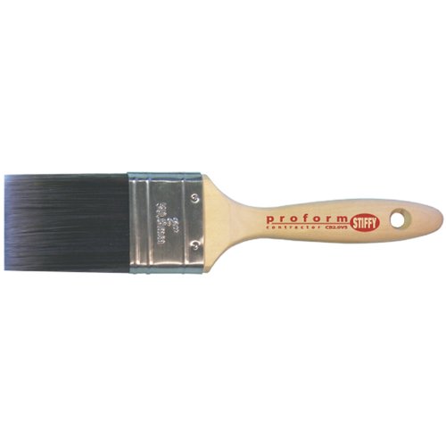 Proform CB2.5VS Contractor Beaver Tail Stiff Paint Brush 2-1/2-Inch
