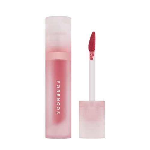 FORENCOS Bisou Velvet Lip Tint, Soft Easy Finger Smearing, High Pigmentation, Matte Finish, Non-S...