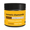 All Natural & Authentic TURMERIC CHAMOMILE Rejuvenating Facial MUD MASK with Dead Sea Salt Minerals – Invigorates - Paraben Free – Not Tested on Animals – All Skin Types - Infused with Avocado, Vitamin E (7.76 oz)