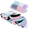 BTYMS 200 Pcs Disposable Mini Cosmetic Spatula Multi Colored Mask Spatula Plastic Waxing Spatulas Mask Scoops for Mixing and Sampling