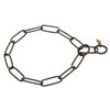 Herm Sprenger Black Stainless Steel Chain Collar for Bernese Mountain with Long Links - 3 mm x 20 Inches