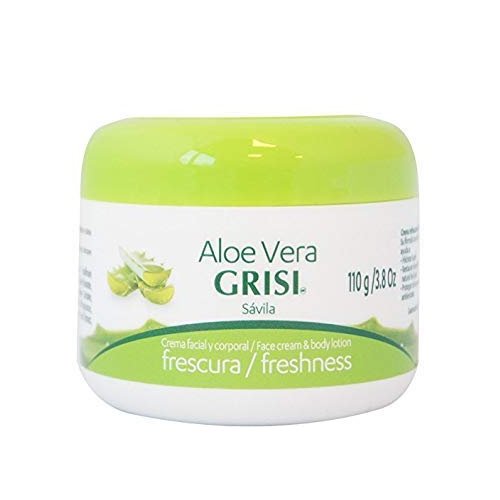 Grisi Aloe Vera Face Cream & Body Lotion Freshness, 3.8 oz (Pack of 10)