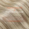 Sunny Clip in Hair Extensions Blonde Clip in Human Hair Extensions Light Blonde Highlighted Golden Blonde Clip in Hair Extensions Real Human Hair Blonde Hair Extensions 7pcs 120g 20inch