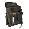 McGuire-Nicholas 8 in. W x 8 in. H Polyester Tool Pouch 7 Pocket Black 1 pc.