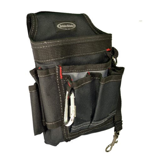McGuire-Nicholas 8 in. W x 8 in. H Polyester Tool Pouch 7 Pocket Black 1 pc.